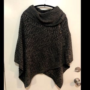 NWT | Allie & Rob Cowl Neck Poncho, S/M